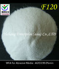 Higher Efficiency White Alumina Powder , Polishing Sandblasted Aluminum Oxide