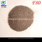 High Purity Brown Aluminum Oxide For Cleaning Discoloration From Welding