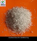 SGS Approved Recycled Crushed Glass Expendable Blast Cleaning Media