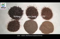 Refractory Raw Material Brown Fused Aluminum Oxide / Aluminium Oxide Media