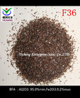 Brown Aluminum Oxide with good hardness for sandblasting media size F16,F20,F24