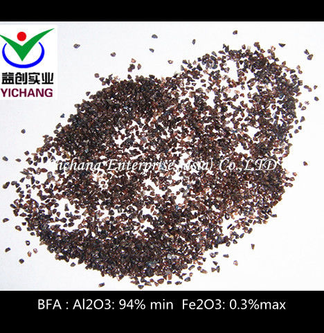 Brown Fused Alumina  for abrasive media & refractory raw materials with good quality