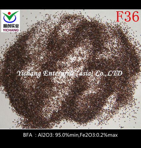 Brown Fused Alumina with hight purity  and suitable particle size for  coated abrasives