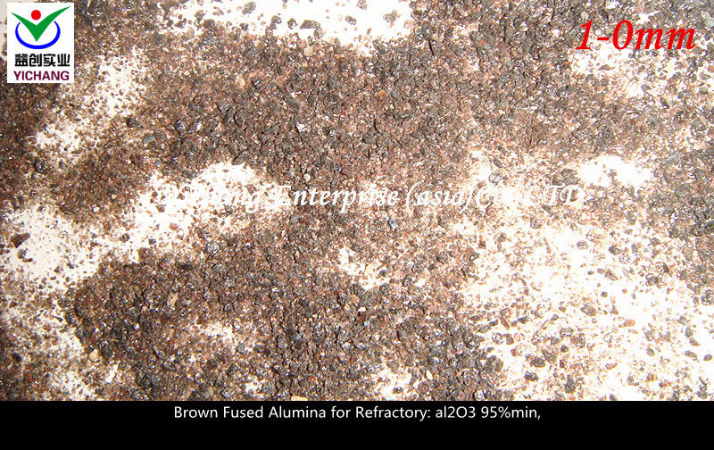 Brown Fused Alumina with  high density for non-ferrous metal beneficiation oil drilling mud weighting agent