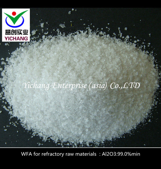 White Fused Aluminium Oxide Good Abrasion Resistance