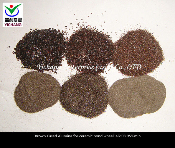 Abrasives Brown Aluminum Oxide Good Crystallization For Etching Metal