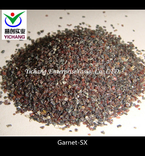 Garnet sand  with good hardness as sandblasting media for Construction of desalination and industrial plants