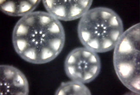 Round Shaped Shot Blasting Glass Beads For Reflective Road Marking Paint