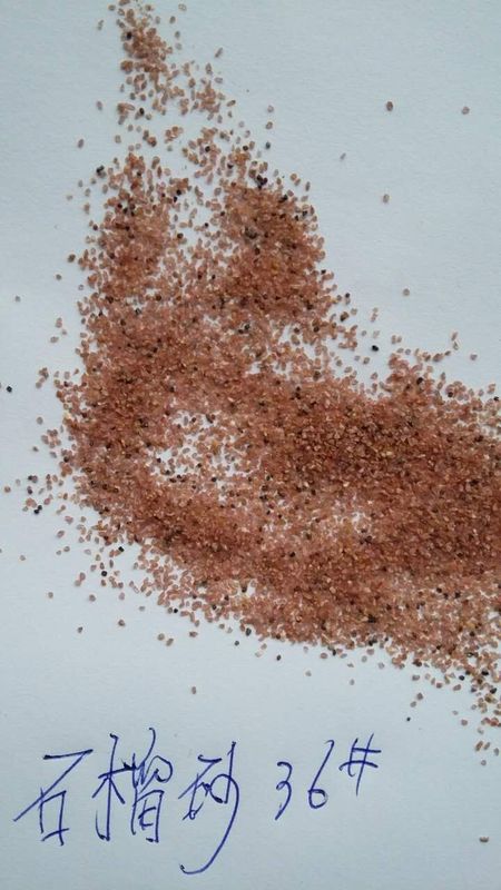 SA2.5 Surface Cleaning Pink River Garnet Media 30/60 With Good Hardness