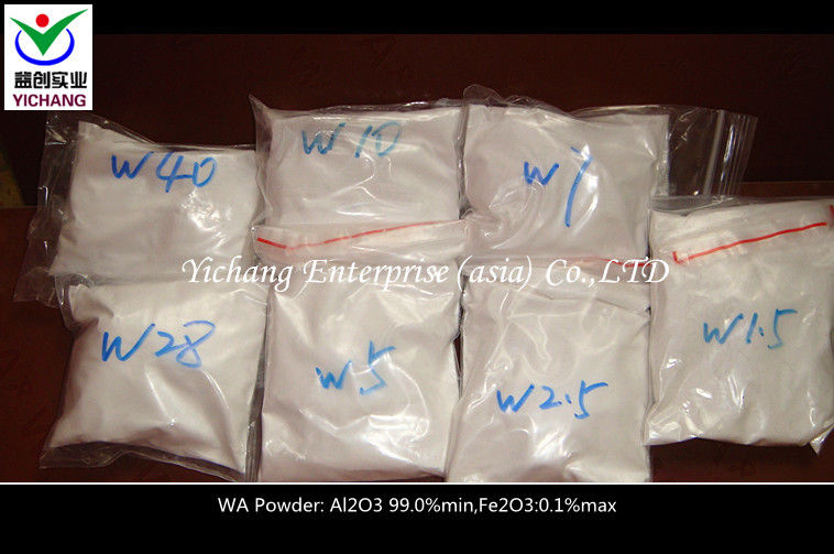 Alkali Resistance White Aluminum Oxide Powder For Lapping And Polishing Media