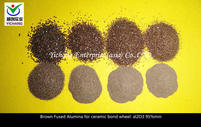 High Hardness Brown Fused Alumina Grinding High Speed Steel And Chilled Steel